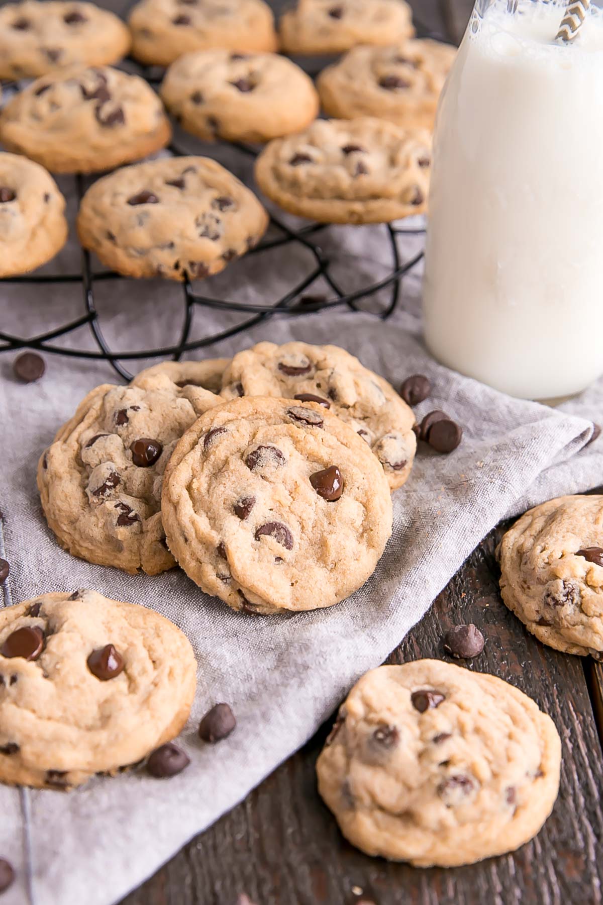 Cookies on a table