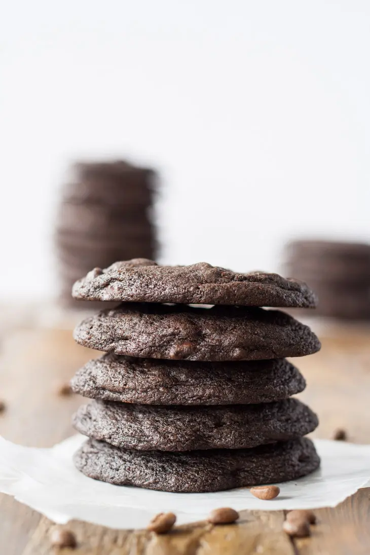 Stack of cookies.