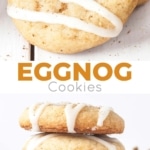 Eggnog Cookies photo collage