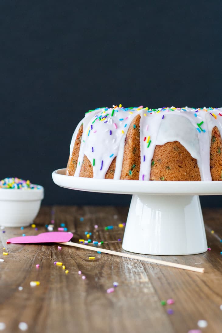 A cake sitting on top of a table