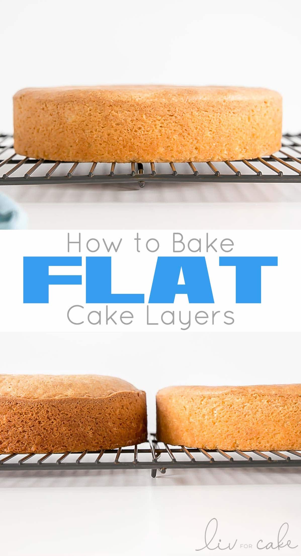 How to Bake Flat Cakes collage