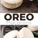 Oreo Macarons! Turn your favourite store-bought classics into something more decadent with these delicate Oreo macarons. | livforcake.com