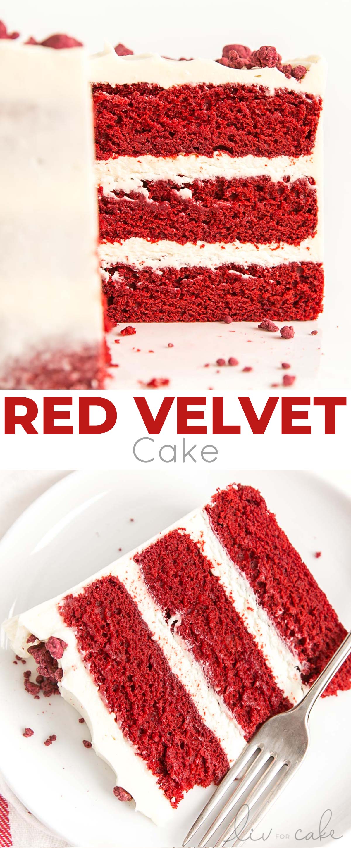 Red Velvet Cake collage