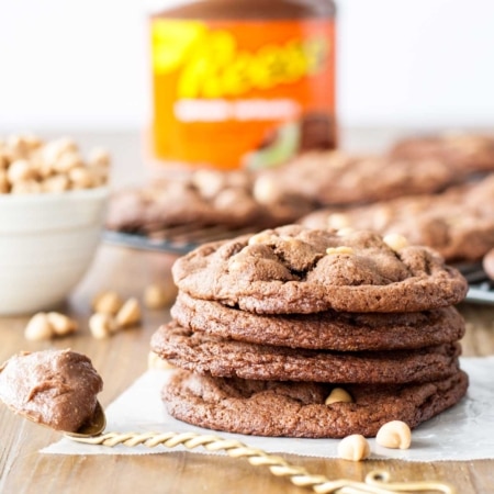 Stack of cookies.