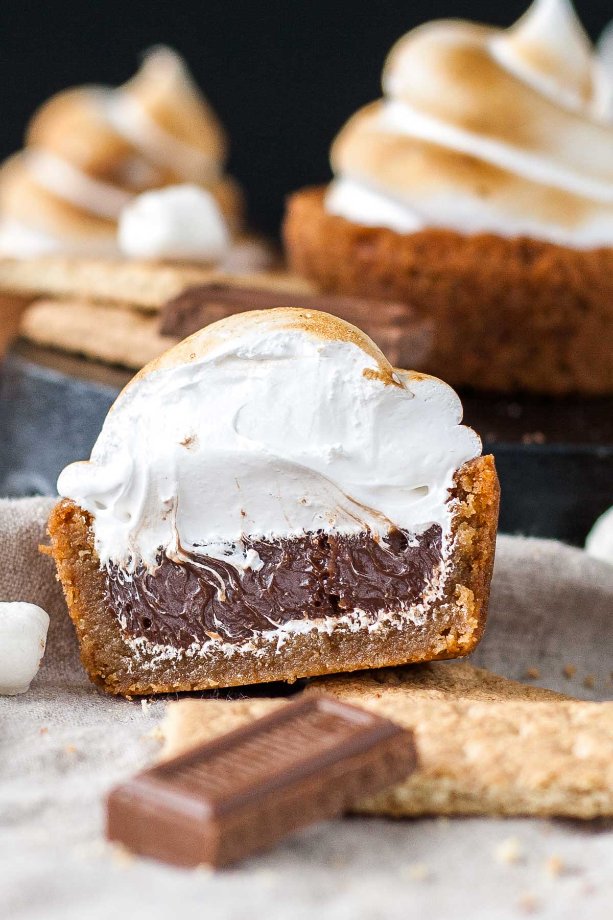 close up of a cookie cup