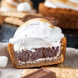 Cross section of a cookie cup