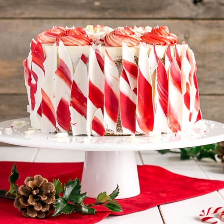 A decorated cake on a table